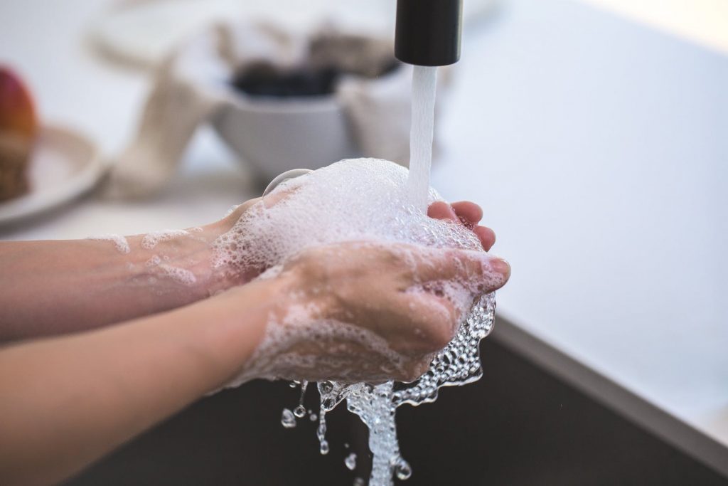 hand washing symptom of OCD